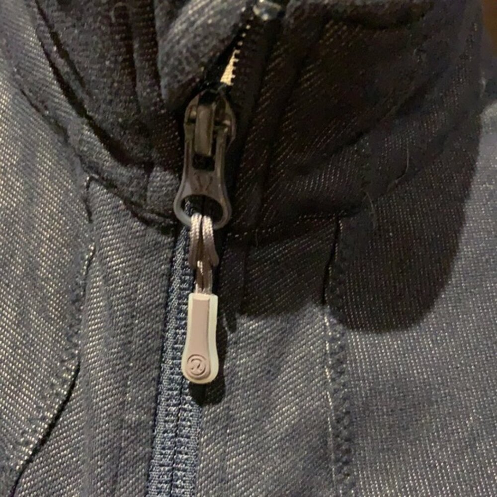 Lululemon jean style full zip sweater - Picture 4 of 10